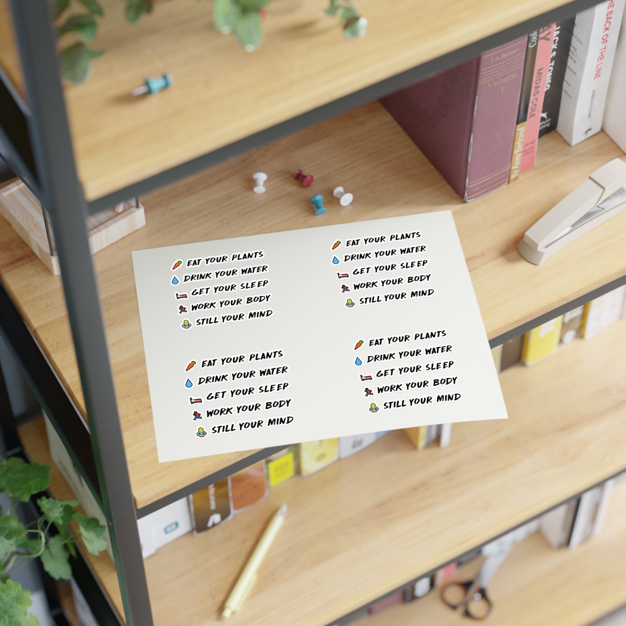 5 Pillars Sticker Sheet