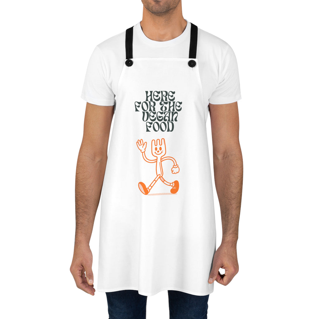 Here For the Vegan Food (Apron)