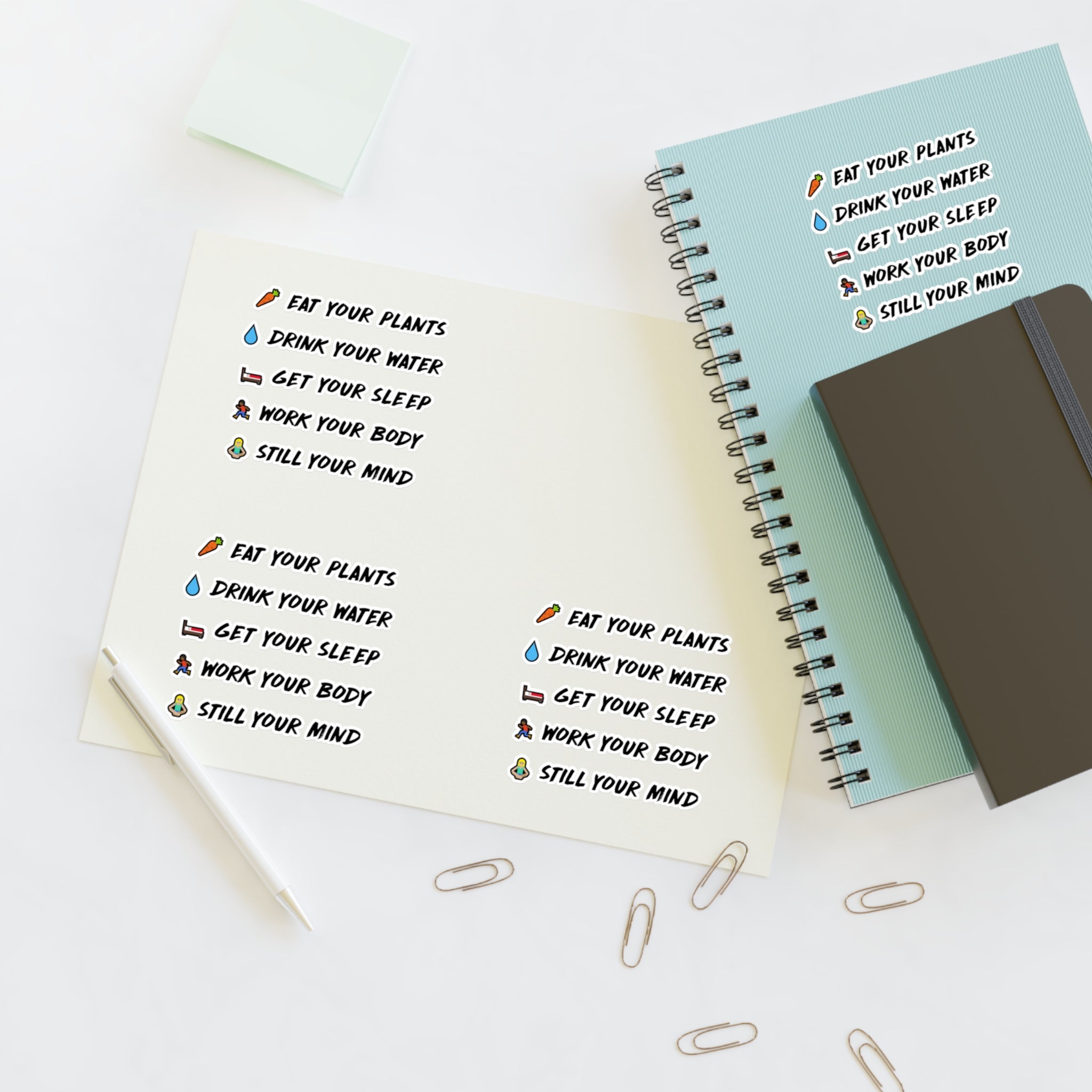 5 Pillars Sticker Sheet