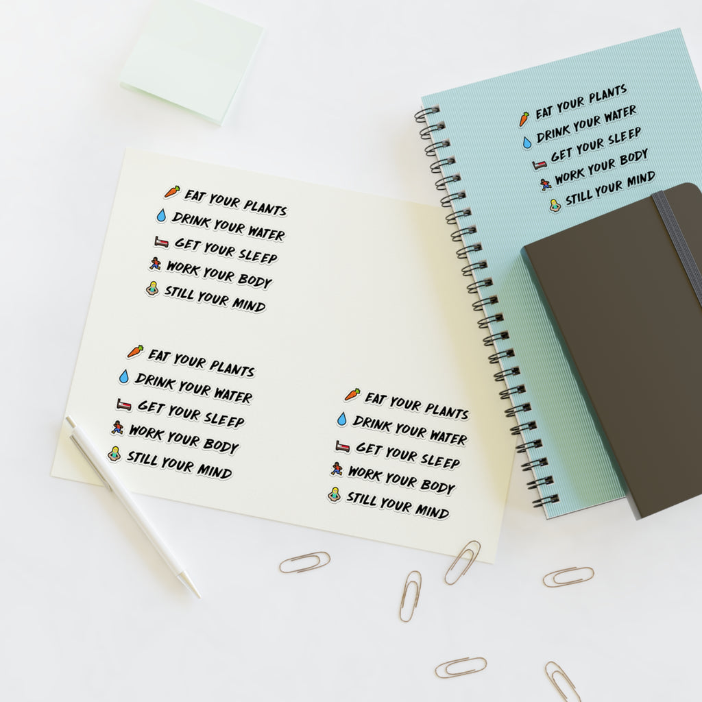 5 Pillars Sticker Sheet