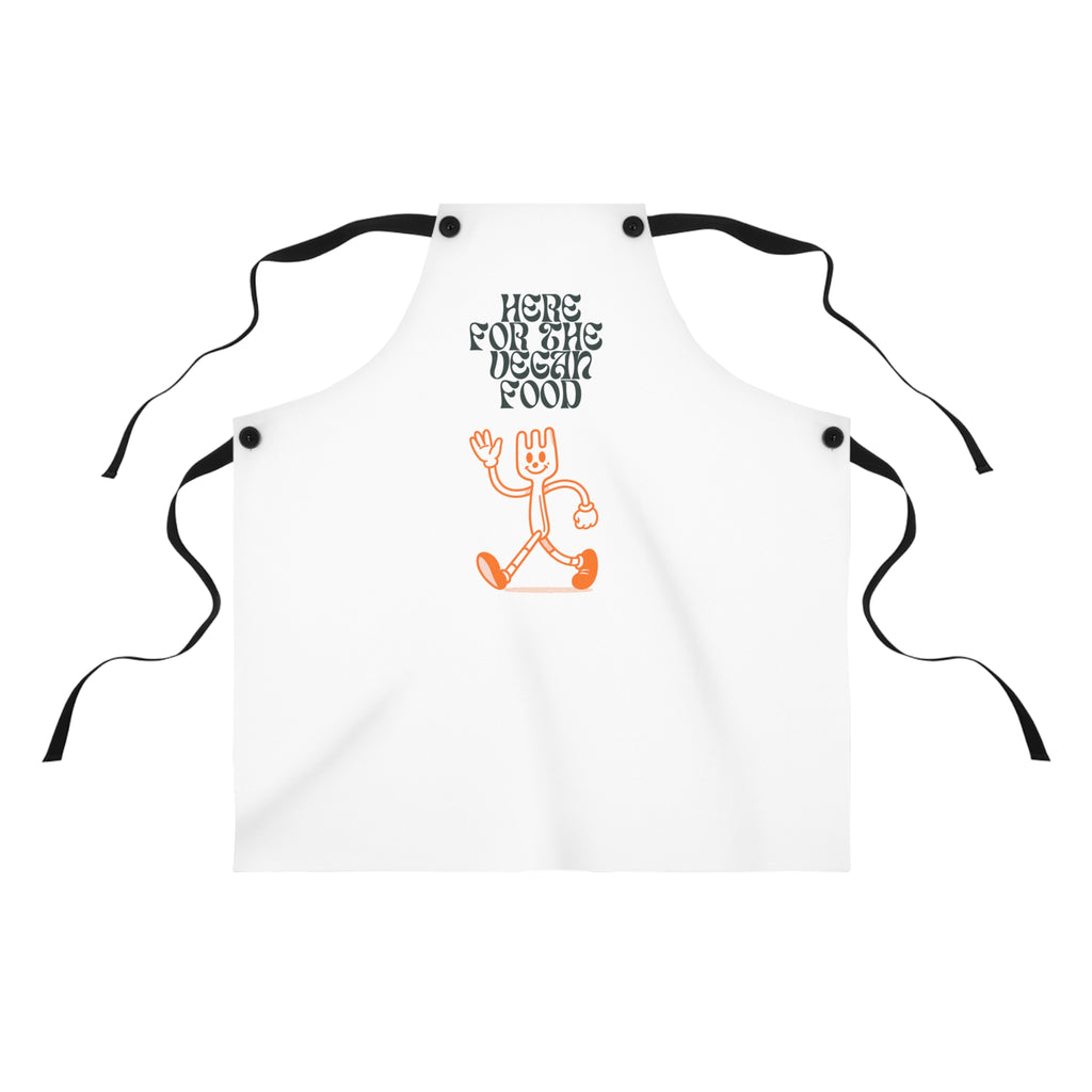 Here For the Vegan Food (Apron)