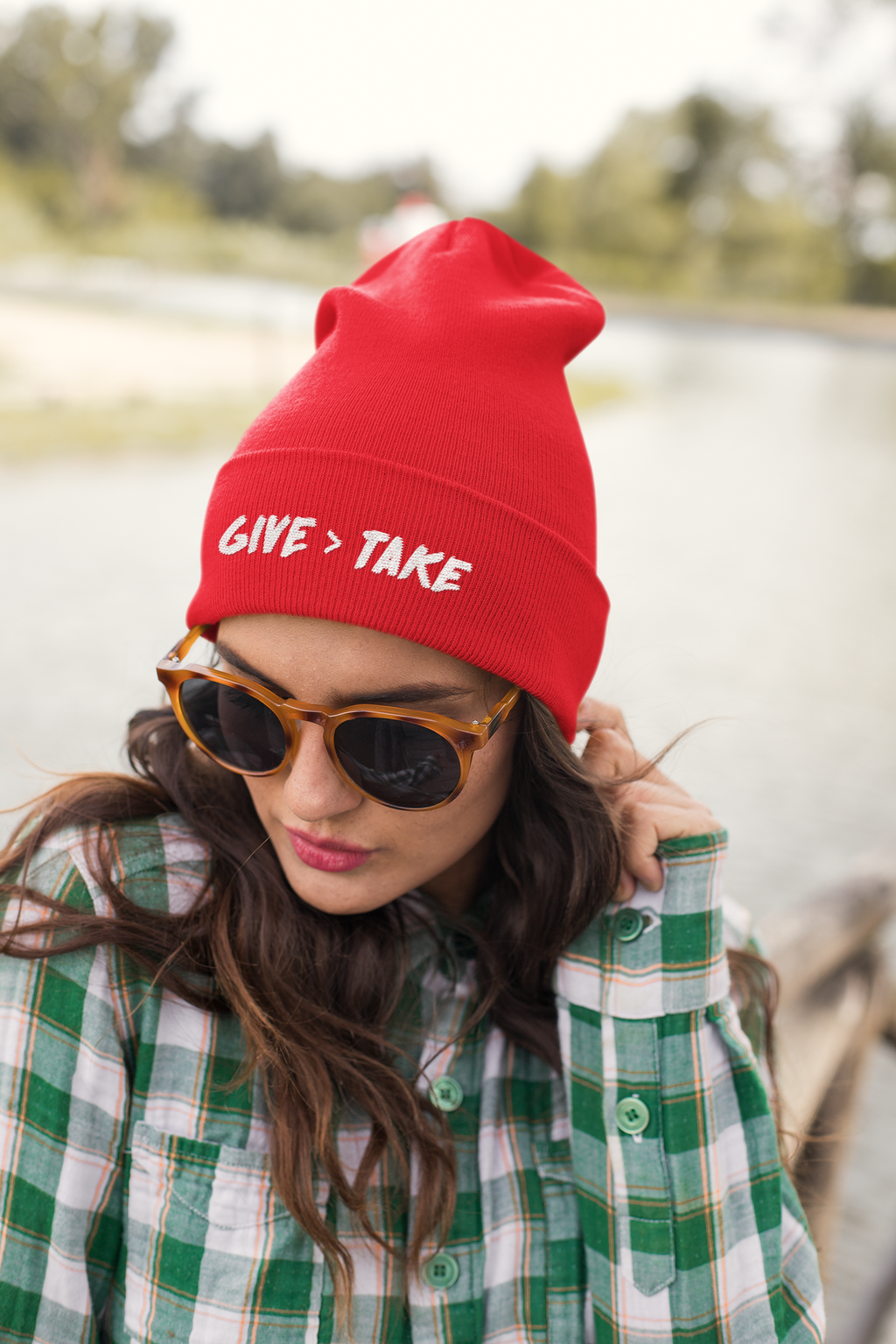 Give > Take Beanie (Embroidered)