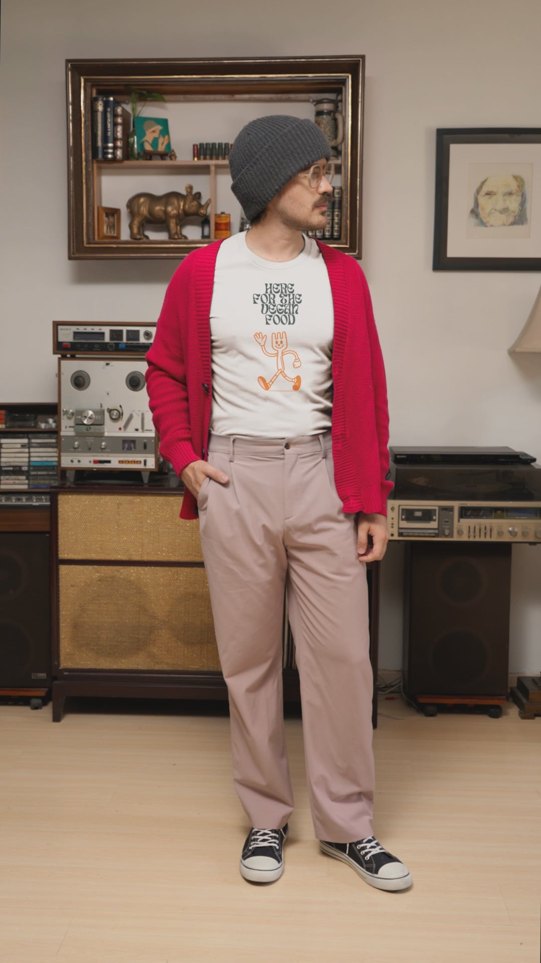 Here for the Vegan Food